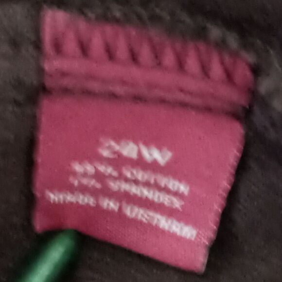 Gitano Corduroy Jacket 24W Plus Sz 3X Blazer Brown Farmhouse Chore Vintage - Picture 10 of 16